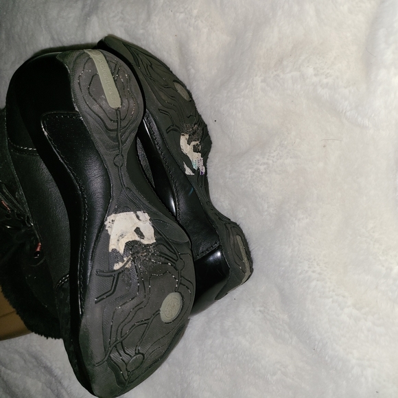 Jambu Size 7.5 Black Vegan Heeled Calf Boots - Picture 7 of 10